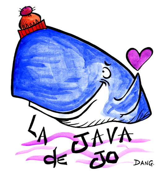 Dessin La Java du Cachalot, Jo en gros plan, illustrateur Dang